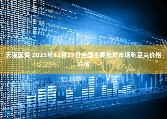 天猫配资 2025年12月27日全国主要批发市场豌豆尖价格行情